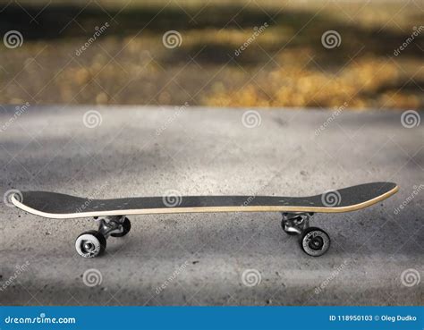 Skateboard stock image. Image of extreme, grip, skateboarding - 118950103