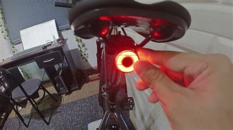 Testing Out My Rockbros Q Smart Taillight Youtube