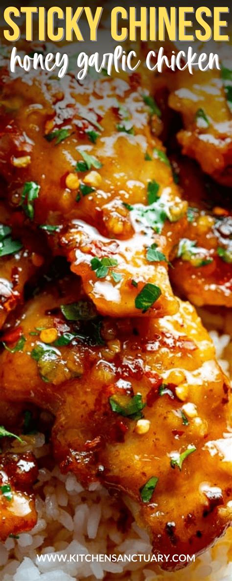 Honey Garlic Chicken Nicky S Kitchen Sanctuary