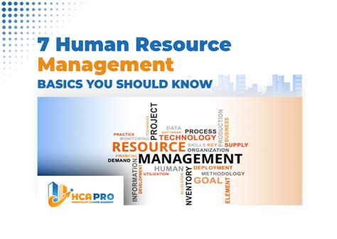 Human Resource Management Basics Hospitality Career Academy