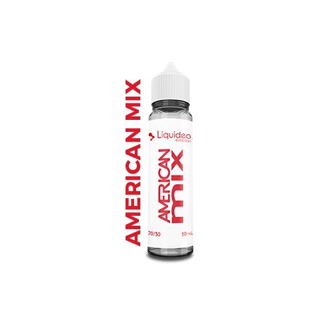 E Liquide Evolution American Mix 50 Ml Liquideo Pas Cher