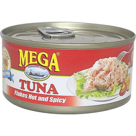 Mega Tuna Flakes Hot Spicy 180g Canned Goods Walter Mart