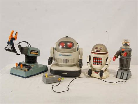 Four Vintage Japanese Robots