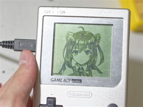Game Boy Advance Gba With Monochrome Screen Details