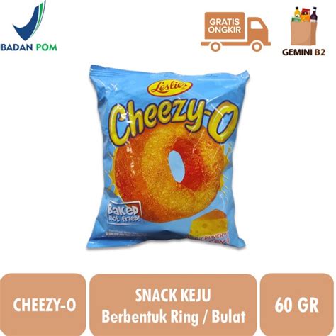 Jual Cheezy O Snack Keju Berbentuk Bulat Ring 60Gr Shopee Indonesia