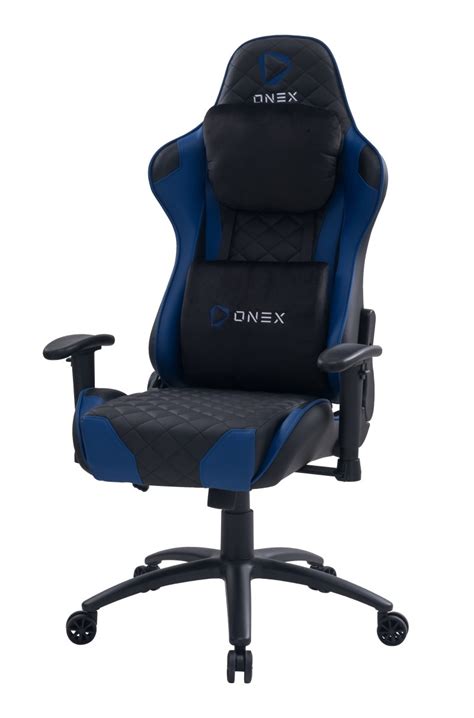 Onex Gx Series Gaming Chair Black Navy Buy Now At Mighty