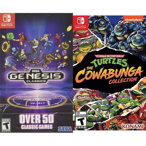 Amazon Sega Genesis Classics Nintendo Switch And Teenage Mutant