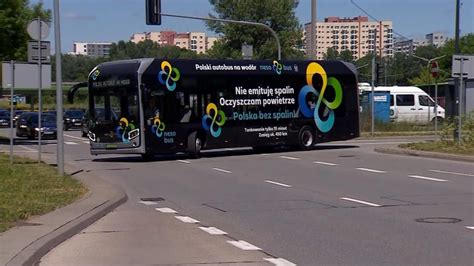 NesoBus testy polskiego autobusu wodorowego w Gdańsku polsatnews pl