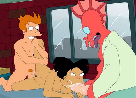 Zoidberg And Amy Wong Sex Pubic Hair Interracial Threesome