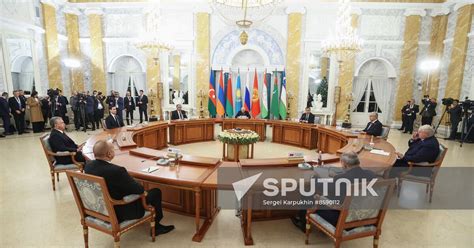 Russia Cis State Heads Meeting Sputnik Mediabank