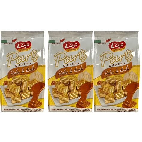 Gastone Lago Party Wafers Dulce De Leche Cream Filling Oz G