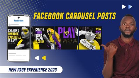 How To Create A Carousel Post On A Facebook Business Page Carousel