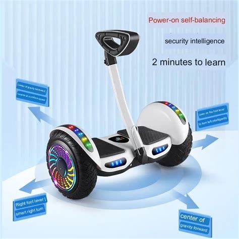 2023 Hot Sales 10inch Hoverboard With Handle Para Ninos Electrico Sitz Two Wheel Electric ...