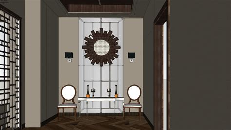 Guest Room Ruang Tamu Interior 3d Warehouse