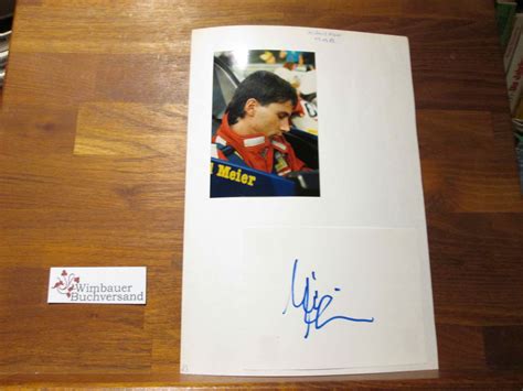 Original Autogramme Stefan Muzzareli Michael Meier Racing Driver