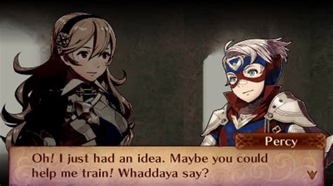 Fire Emblem Fates Conquest Female Avatar My Unit And Percy Support Conversations Youtube