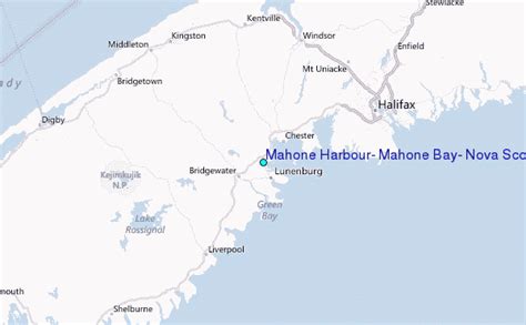 Mahone Harbour, Mahone Bay, Nova Scotia Tide Station Location Guide