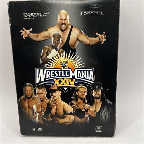 Wwe Wrestlemania Xxiv Dvd Disc Set Ebay