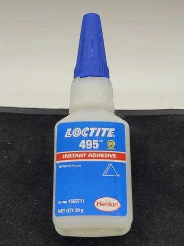 G Loctite Instant Adhesive Packing Type Tube Grade Standard