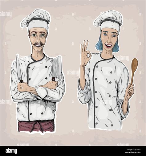 Chef Stock Vector Images Alamy