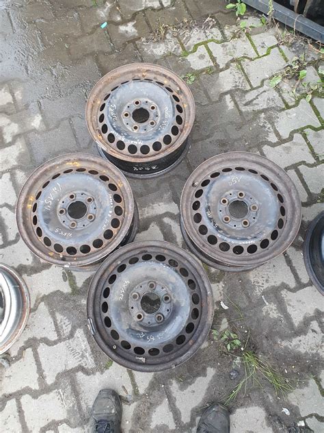 Felgi stalowe 5x112 Mercedes C E A klasa 15 cali Złotopole OLX pl