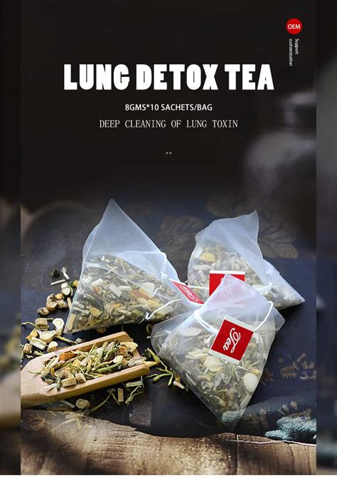 Chinese Traditional Lung Detox Tea Natural Health Herbal Tea For Lung ...