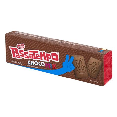 Biscoito Chocomix Nestl Passatempo Pacote G Super Jos