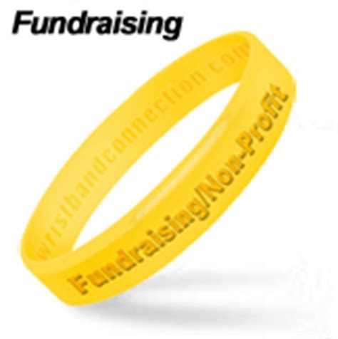 Fundraising Wristbands with a message to raise awareness, charity for ...