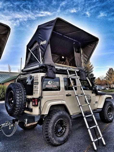 Adventure Series M55 Jeep Edition Roof Top Tent Venture Overland Company Jeep Tent Jeep