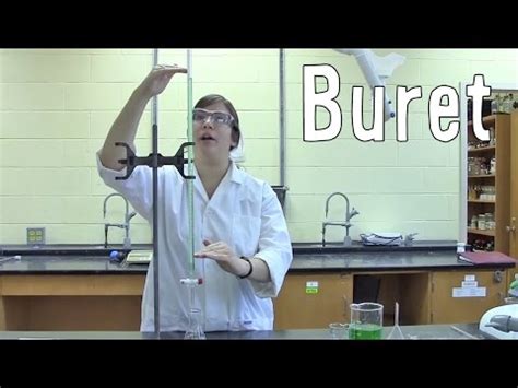 What is burette and its uses?