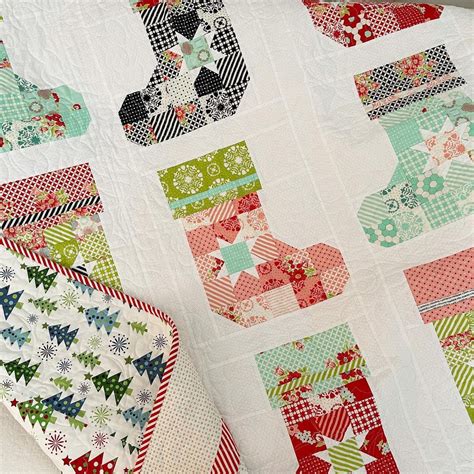 Ready For Santa Quilt Pattern Pdf The Pattern Basket Etsy