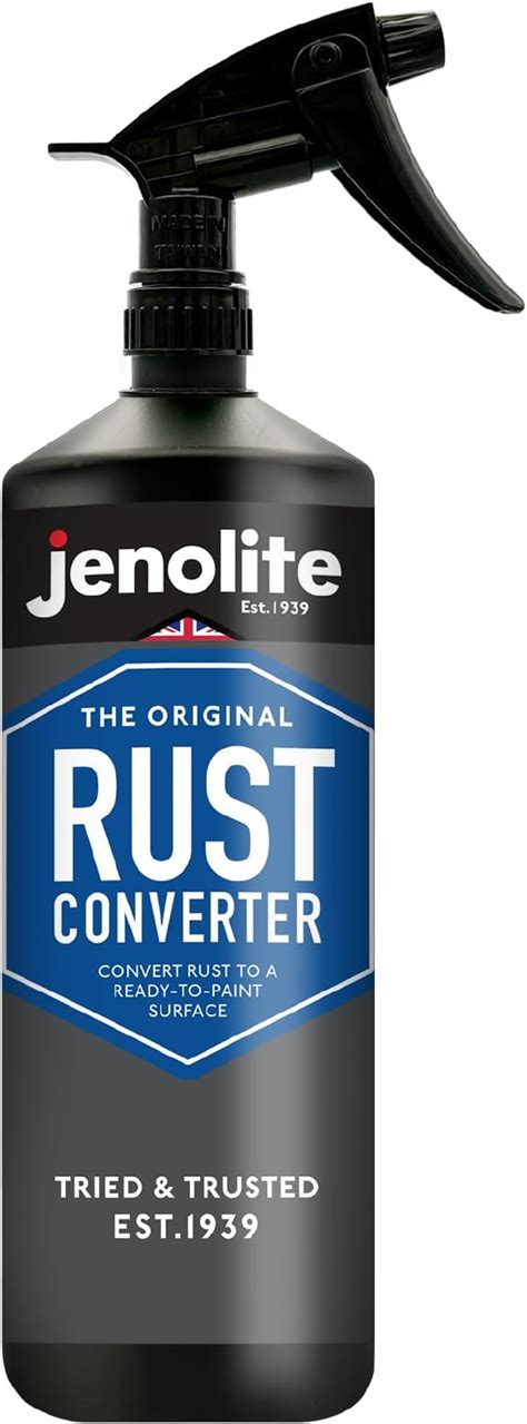 Jenolite Rust Converter Liquid Trigger Spray Litre Rust Inhibitor