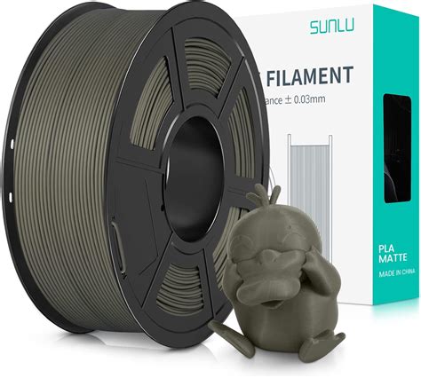 Sunlu Filament Pla Matte Mm Filament Pour Imprimante D Avec