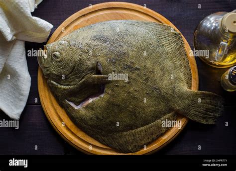 Raw Cleaned Whole Flounder Fish Ready For Cooking Stock Photo Alamy