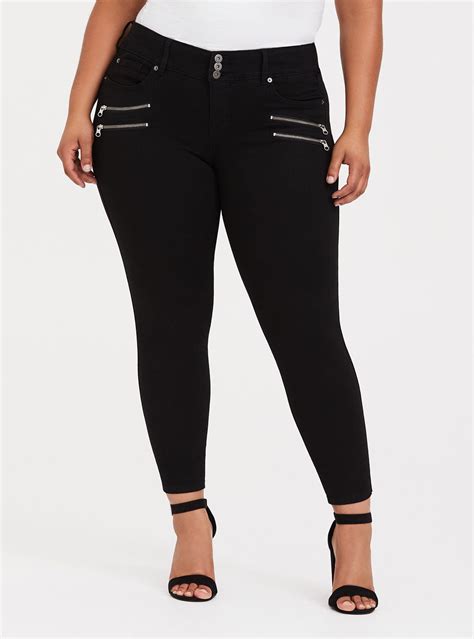 Jegging Premium Stretch Black In 2020 Best Plus Size Jeans Womens