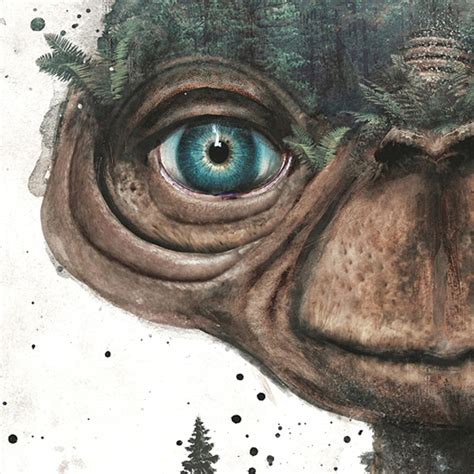 E.T. the Extra Terrestrial Tribute Painting and Design :: Behance