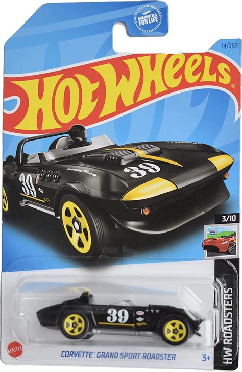 Hot Wheels Corvette Grand Sport Roadster Black 2023 HW Roadsters