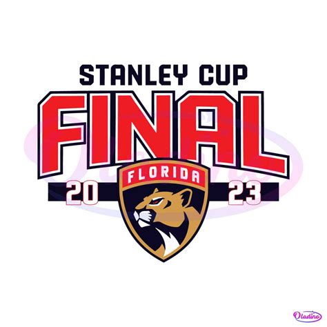 Florida Panthers Nhl Stanley Cup Final Svg Graphic Design File