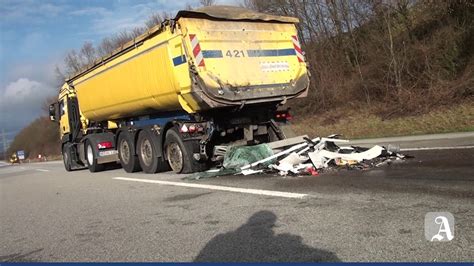 Schwerer Unfall Auf Der A Youtube