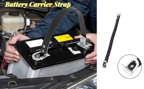 Car Auto Battery Carrier Battery Strap Lifter Car Battery Bracket