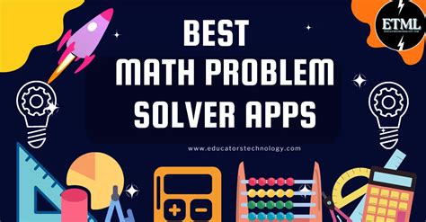 Top Math Problem Solver Apps Educators Technology