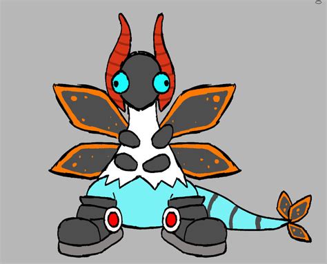 Volcarona X Flygon Pokemon Fusion By Victry04 On Deviantart