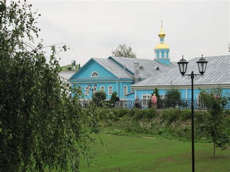 Фото Дивеево. Вид со Святой канавки в городе Дивеево
