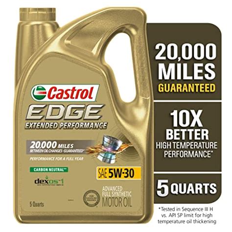 Castrol B Edge Extended Performance W Advanced Full Synthetic