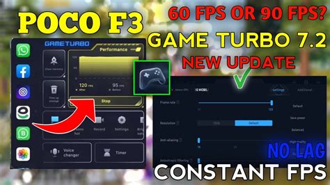 Poco F Game Turbo New Update Settings Game Turbo Settings Mi