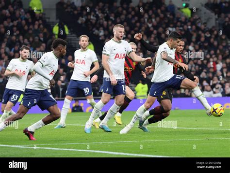 Tottenham Hotspur's Cristian Romero during the English Premier League ...