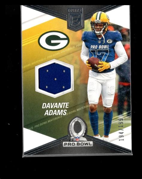 Yahoo オークション 2019 NFL Panini Donruss Elite DAVANTE ADAMS J