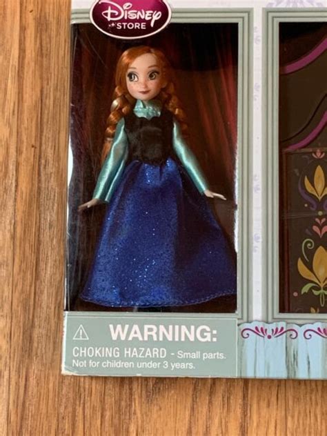 Disney Store Frozen Anna 5 Mini Doll Wardrobe Costume Set Nib Ebay