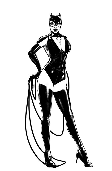 Catwoman Sexy Drawing