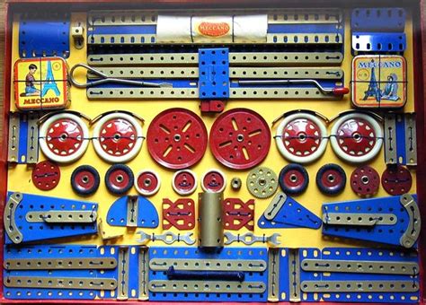 Meccano Set Meccano Retro Toys Vintage Toys